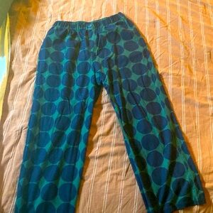 Marimekko flannel pants